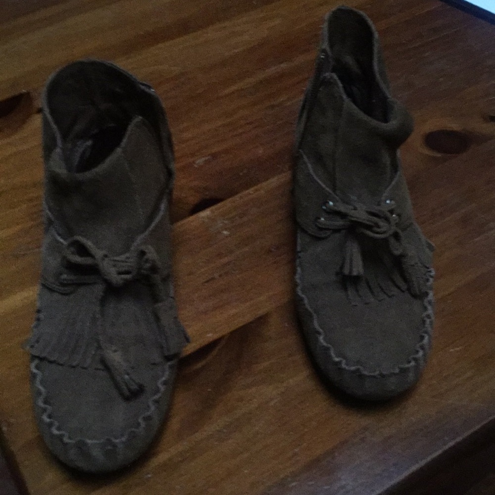 Minnetonka booties